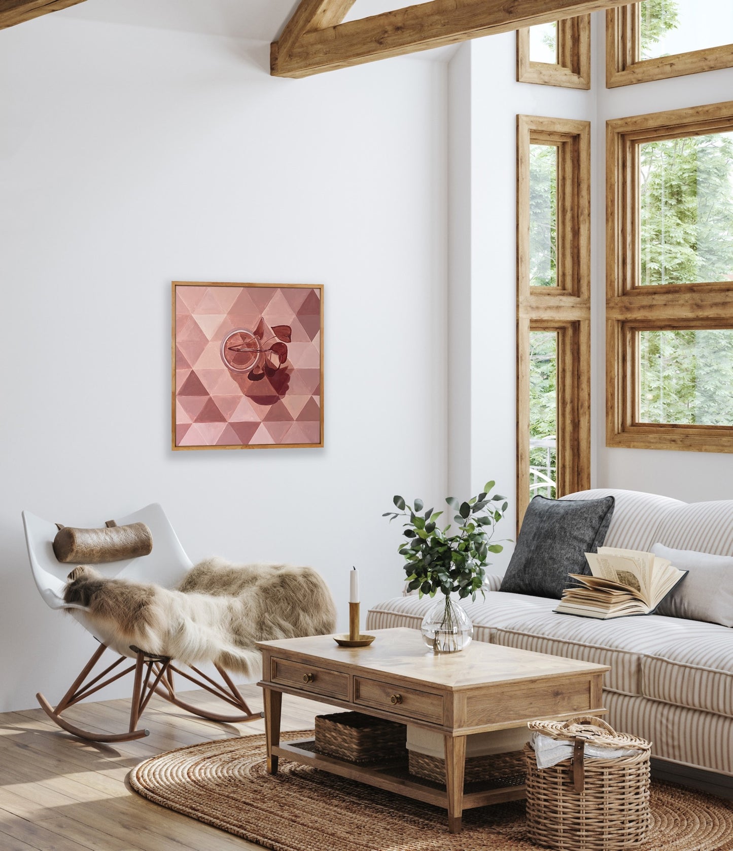 'Stolen Moments' 65cm x 65cm