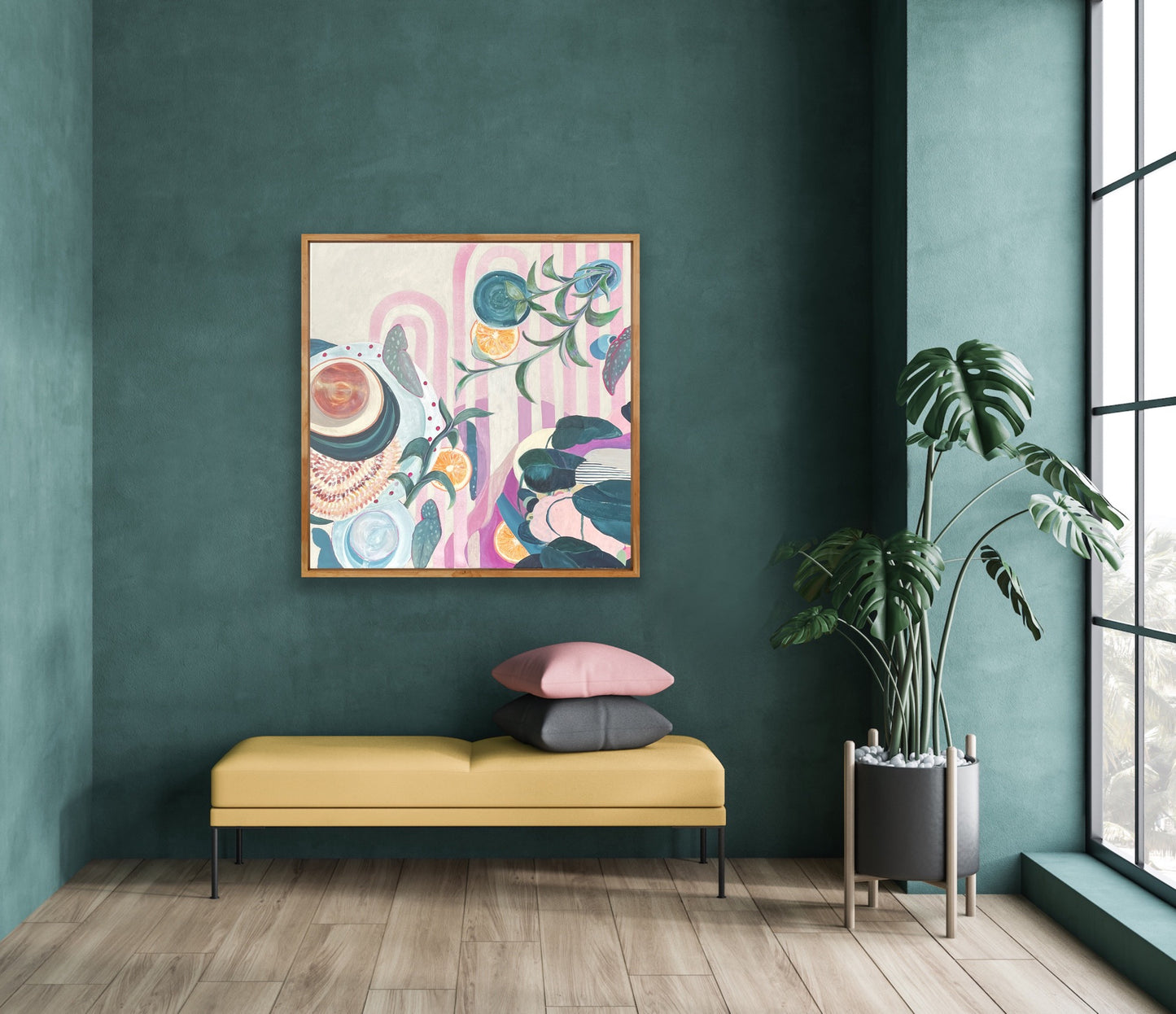 'You Said Something' 65cm x 65cm