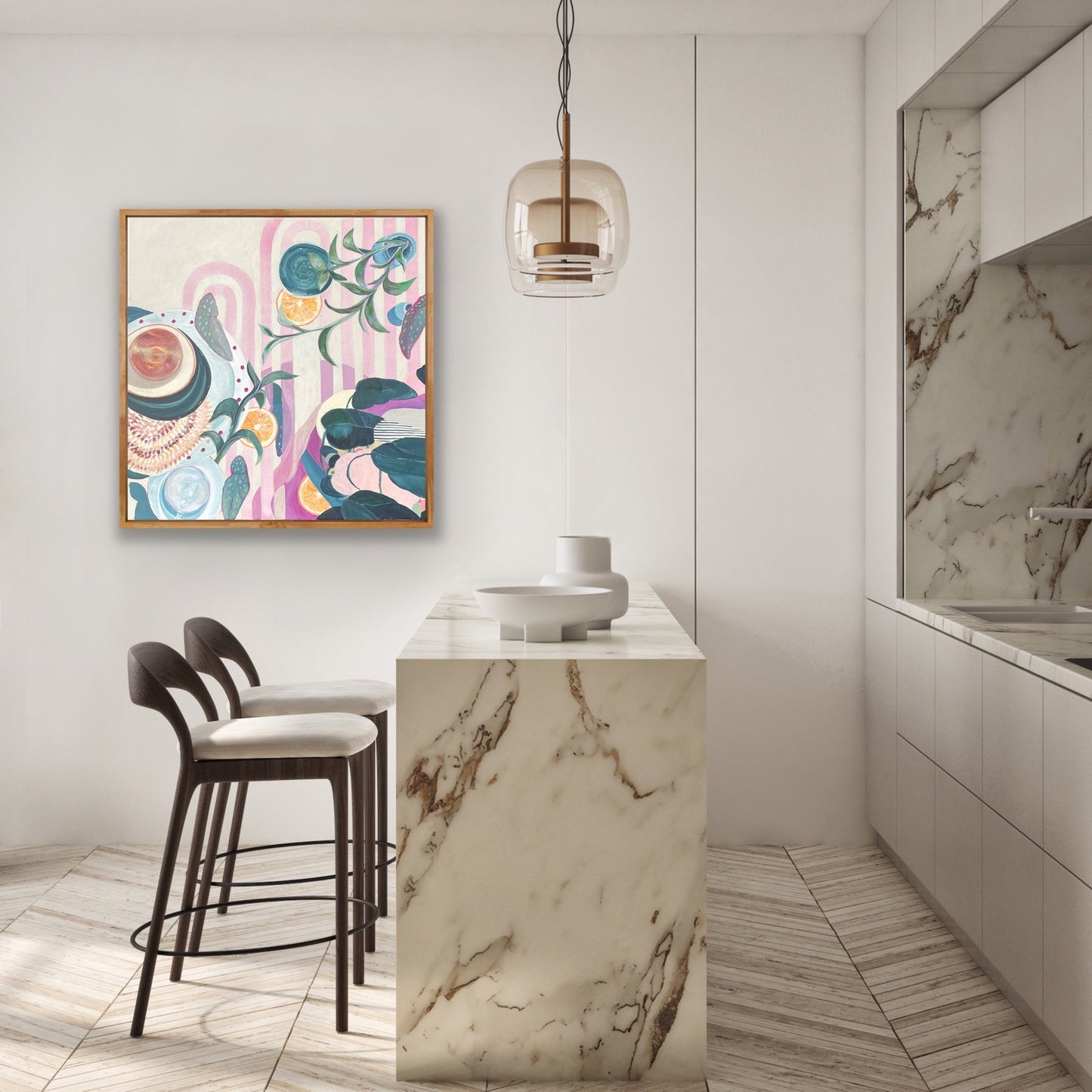 'You Said Something' 65cm x 65cm