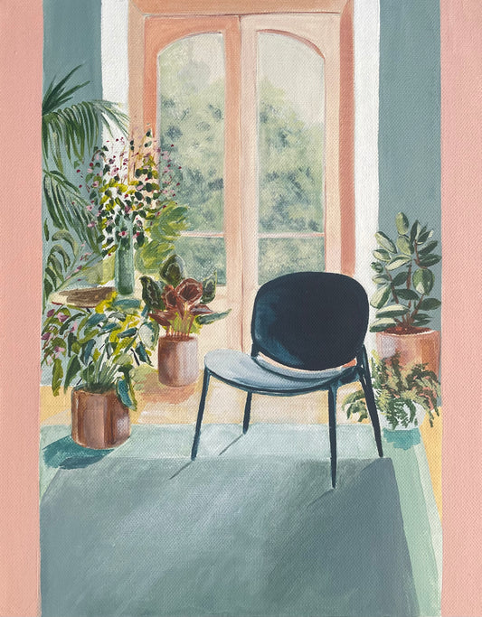 Make it Dutch, acrylic on canvas, unframed, 38cmx28cm