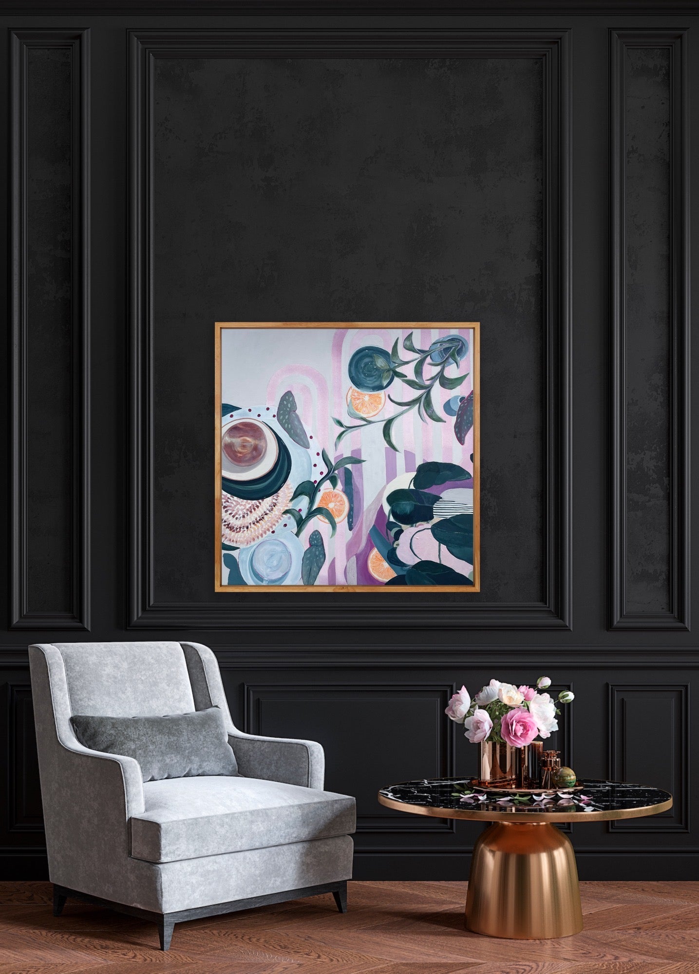 'You Said Something' 65cm x 65cm
