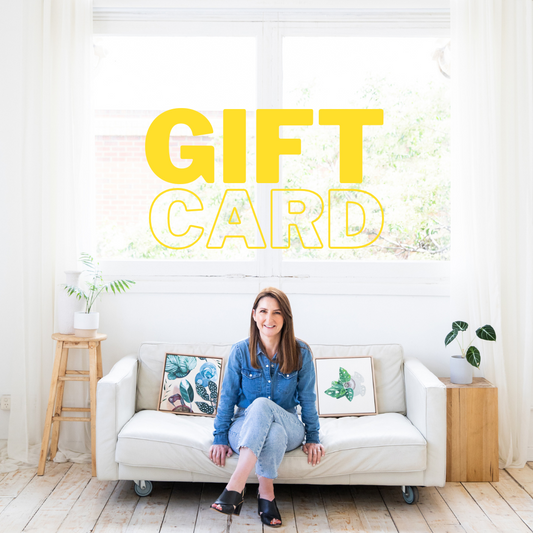 Original Art + Workshop Gift Vouchers - Vanessa Maver Art Gift Cards