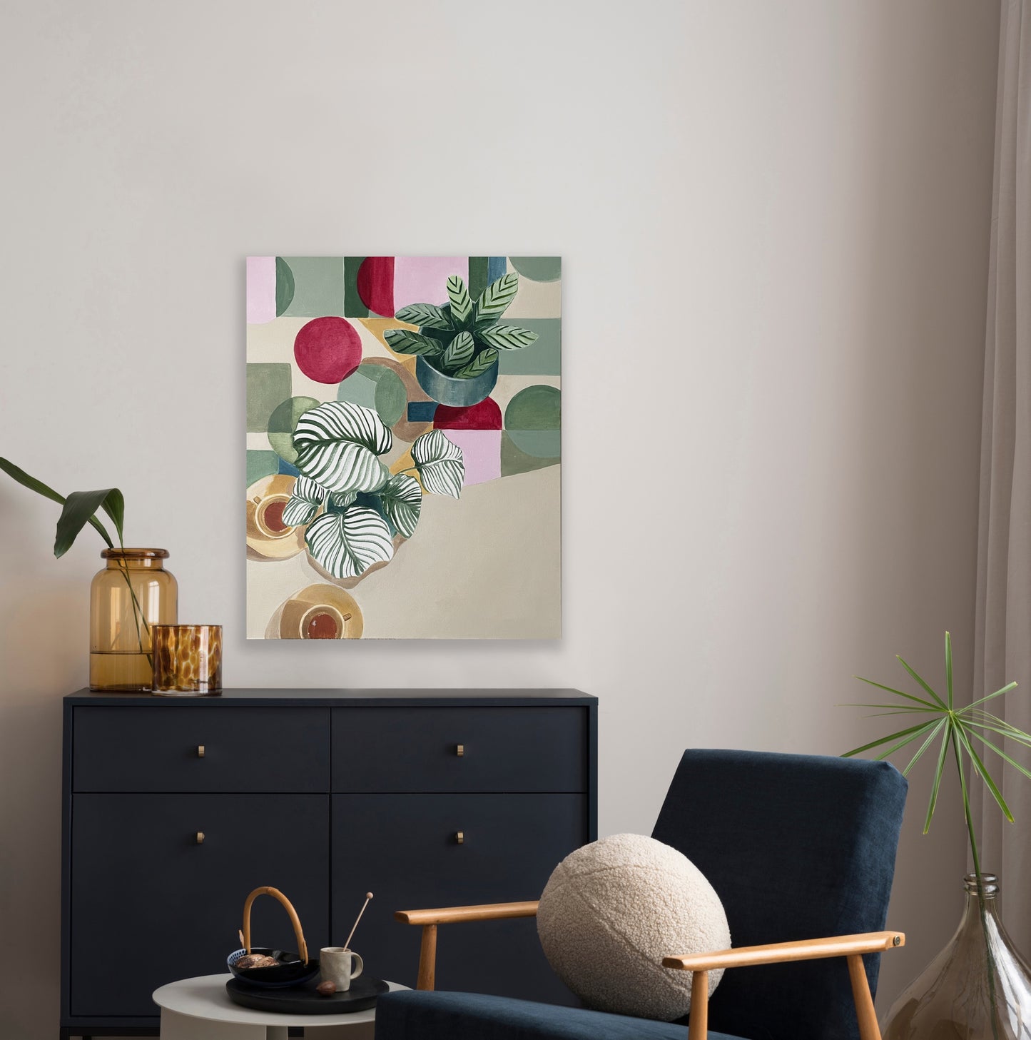 'Somebody that I use to know' 54cm x 64cm