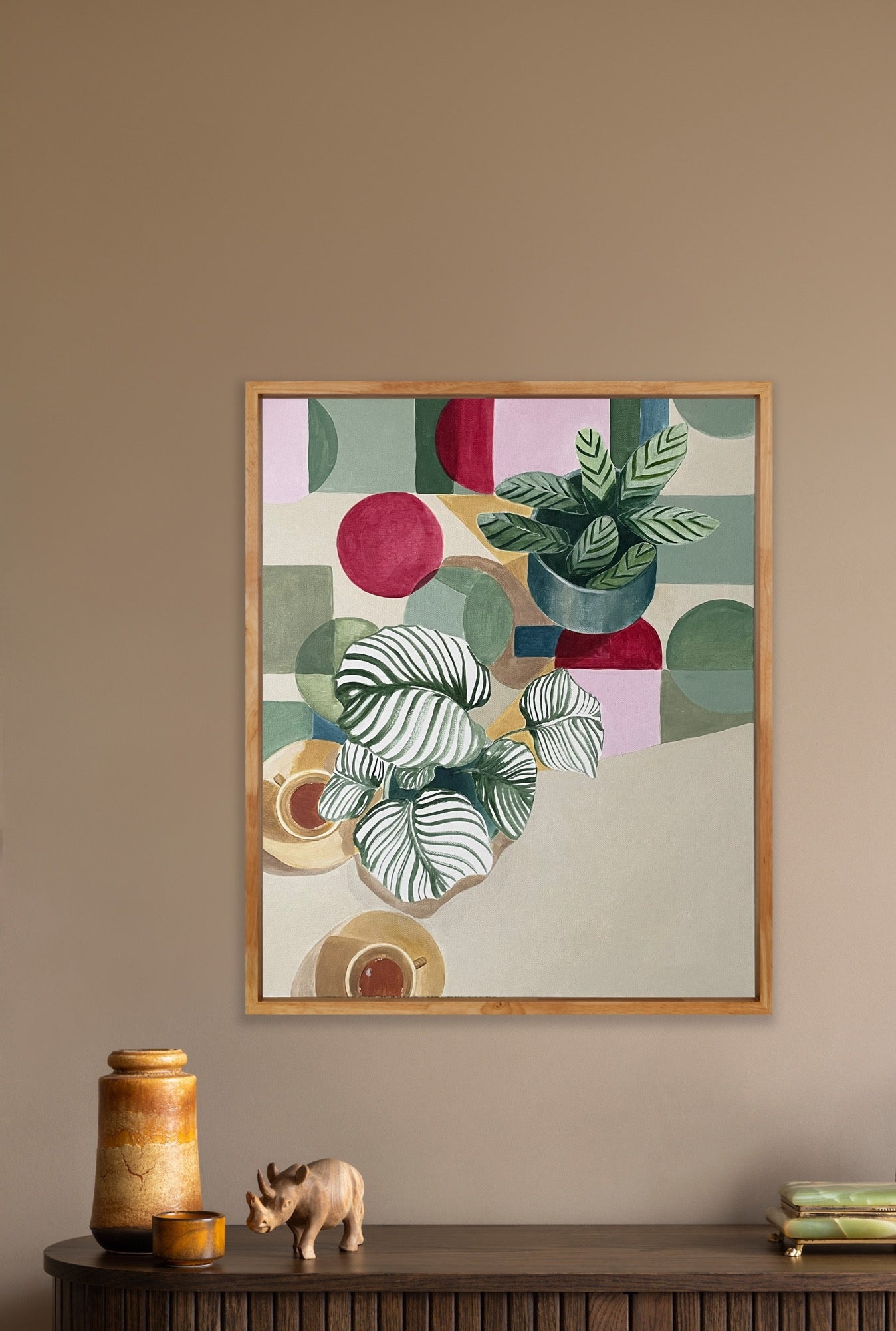 'Somebody that I use to know' 54cm x 64cm
