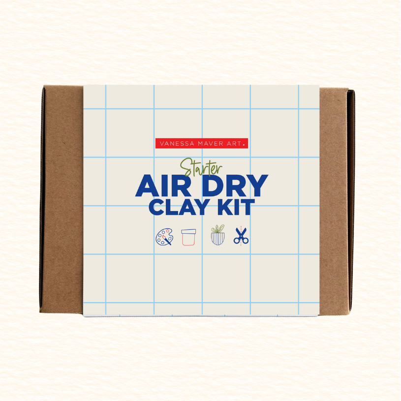 DIY Creative Clay Art Kit Gift Sets - Create + Make at home - filled with Monte Marte art materials