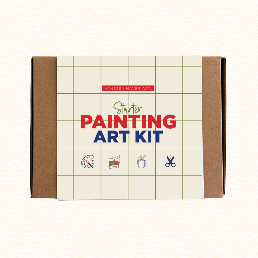 DIY Creative Painting Art Kit Gift Sets - Create + Make at home - filled with Monte Marte art materials