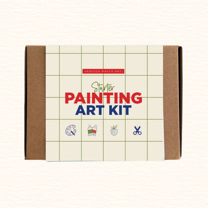 DIY Creative Painting Art Kit Gift Sets - Create + Make at home - filled with Monte Marte art materials