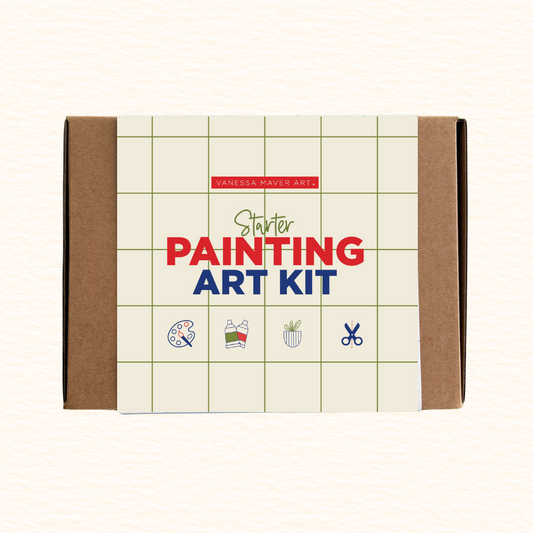 DIY Creative Painting Art Kit Gift Sets - Create + Make at home - filled with Monte Marte art materials