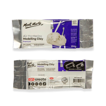 DIY Creative Clay Art Kit Gift Sets - Create + Make at home - filled with Monte Marte art materials