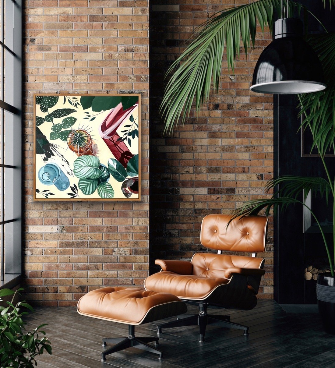 'Afternoon Tipple' 80cm x 80cm