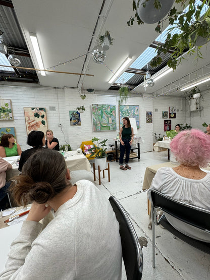 MENTONE / DEC 6th - PAINT + SIP with Vanessa at The Green Space