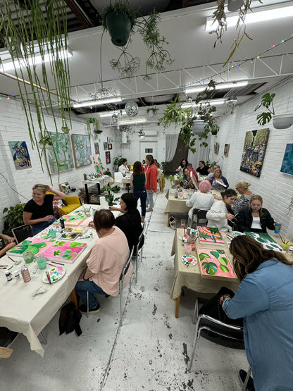 MENTONE / DEC 6th - PAINT + SIP with Vanessa at The Green Space