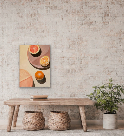 Summer Vibes, still life artwork, 30cm x 40cm, Vanessa McMahon-Maver