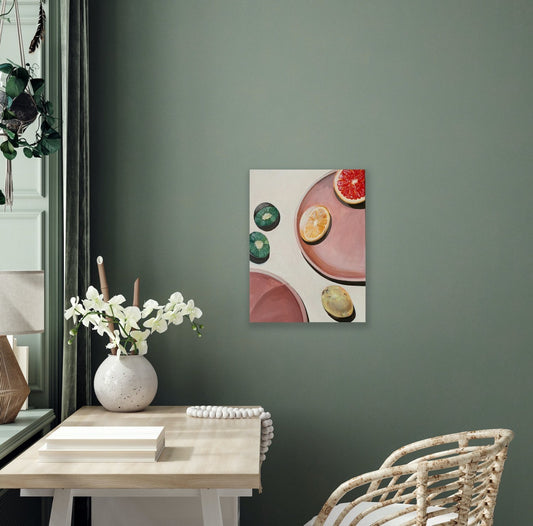 Sun-gazer, still life artwork, 30cm x 40cm, Vanessa McMahon-Maver