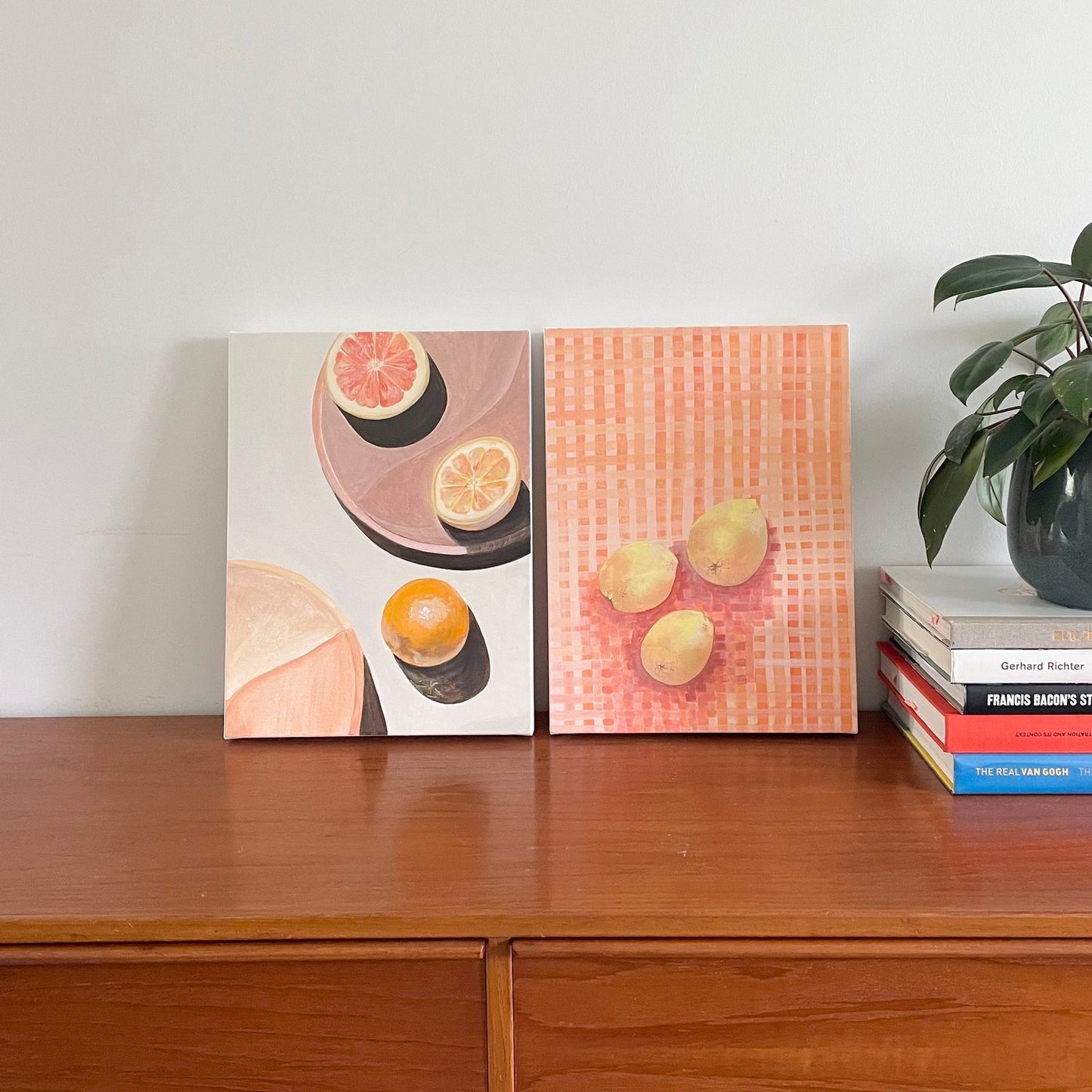 Zest for Life, still life artwork, 30cm x 40cm, Vanessa McMahon-Maver