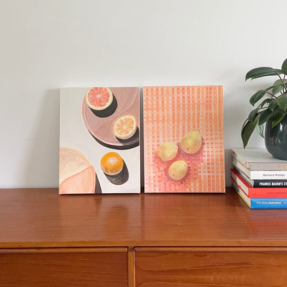 Zest for Life, still life artwork, 30cm x 40cm, Vanessa McMahon-Maver