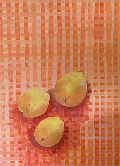 Vitamin C Dream, still life artwork, 30cm x 40cm, Vanessa McMahon-Maver