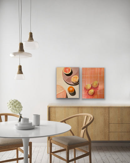 Zest for Life, still life artwork, 30cm x 40cm, Vanessa McMahon-Maver