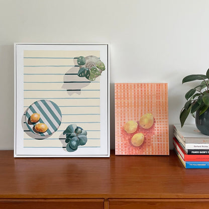 Zest for Life, still life artwork, 30cm x 40cm, Vanessa McMahon-Maver