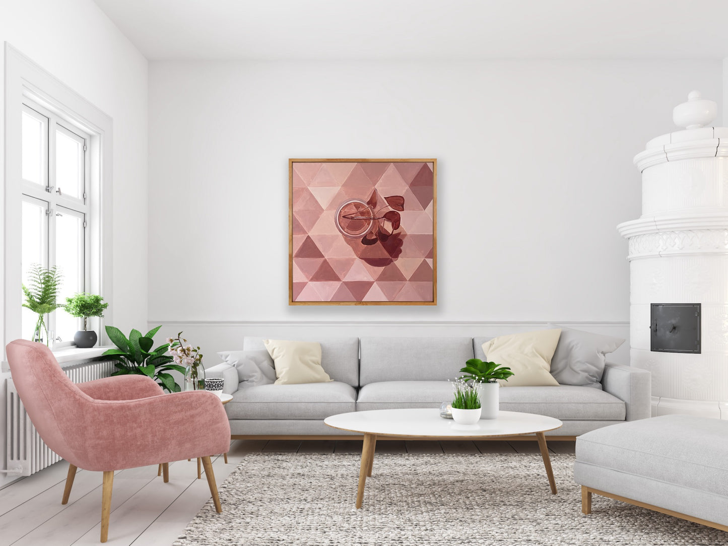 'Stolen Moments' 65cm x 65cm