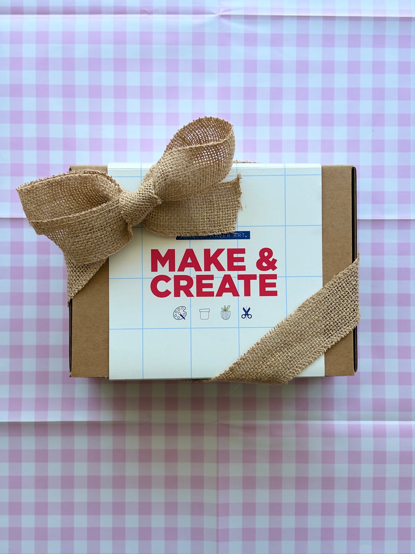 MINI PAINT + MAKE DIY Art Kit - Make at home, perfect for little people - filled with Monte Marte art materials