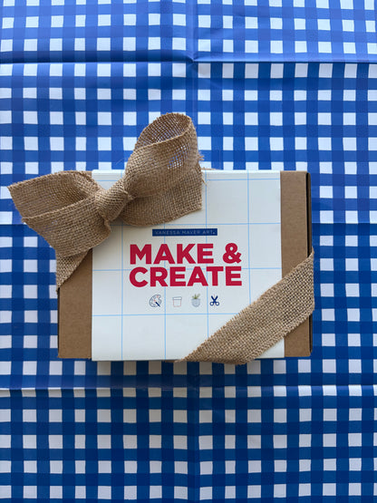 MINI MAKE + BAKE DIY Clay Kit - Make at home, perfect for little people - filled with Monte Marte art materials