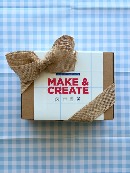 DIY Creative Clay Art Kit Gift Sets - Create + Make at home - filled with Monte Marte art materials