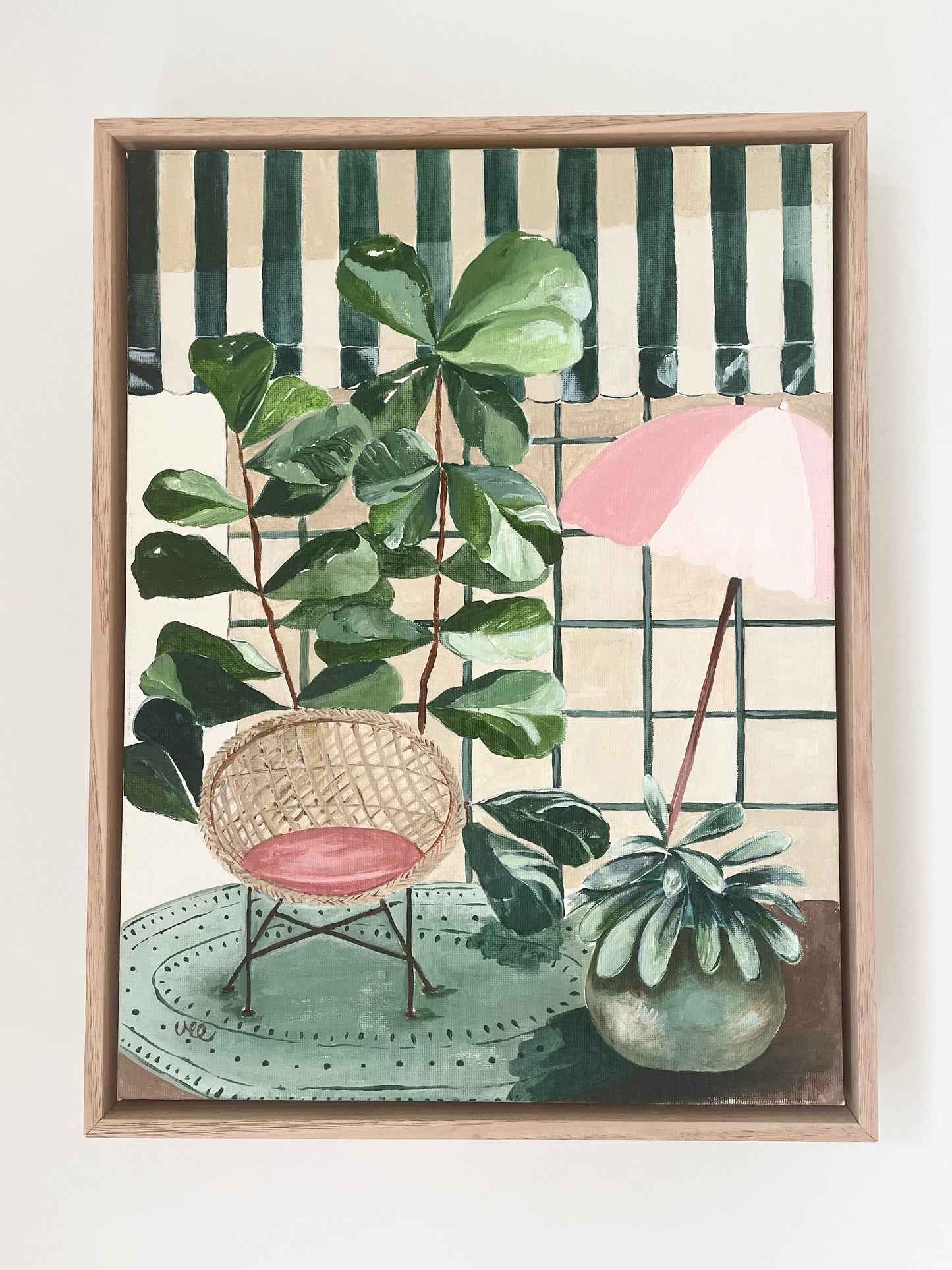 1:1 Interior Painting Session with Vanessa, includes 2 x 3 hours sessions and professional materials