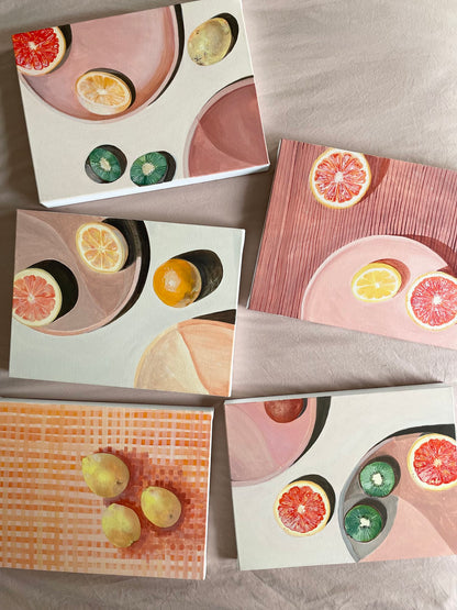 Chef's Selection, original still life artwork, 30cm x 40cm By Vanessa McMahon-Maver