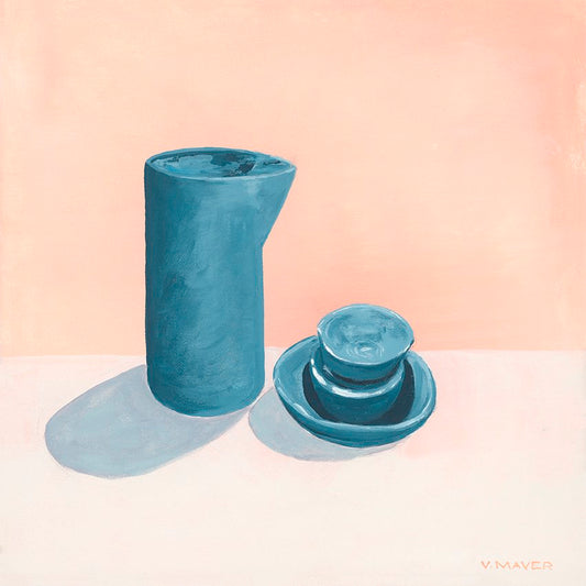 'Olive Oil & Pink Rock Salt' abstract archival print, various sizes, Vanessa Maver